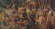 UCCELLO, Paolo Battle of San Romano (mk08) oil on canvas